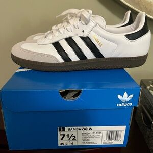 adidas Samba OG White Black Sneakers